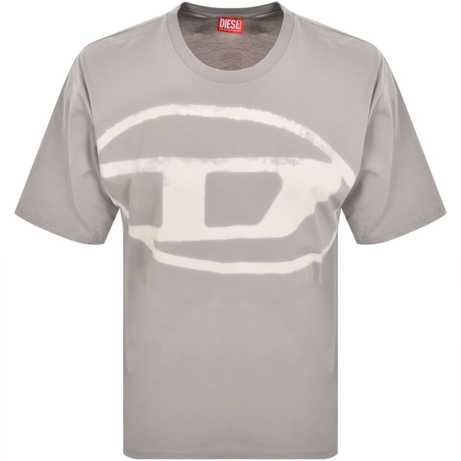 Diesel T Boxt T Shirt Grey | Mainline Menswear United States